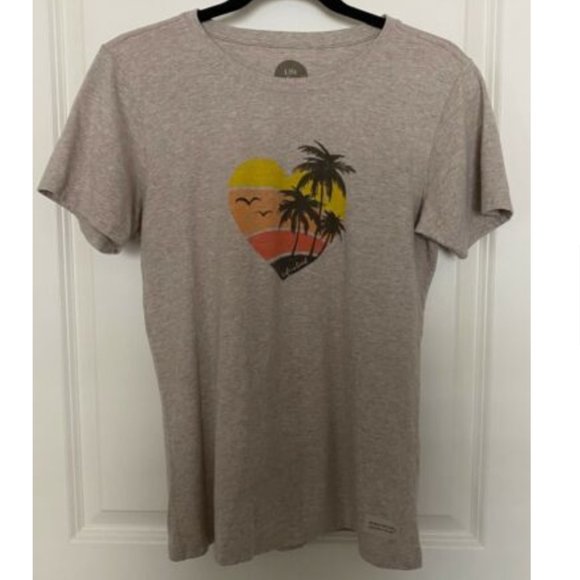 Life Is Good Tops - Life Is Good Beach Tshirt